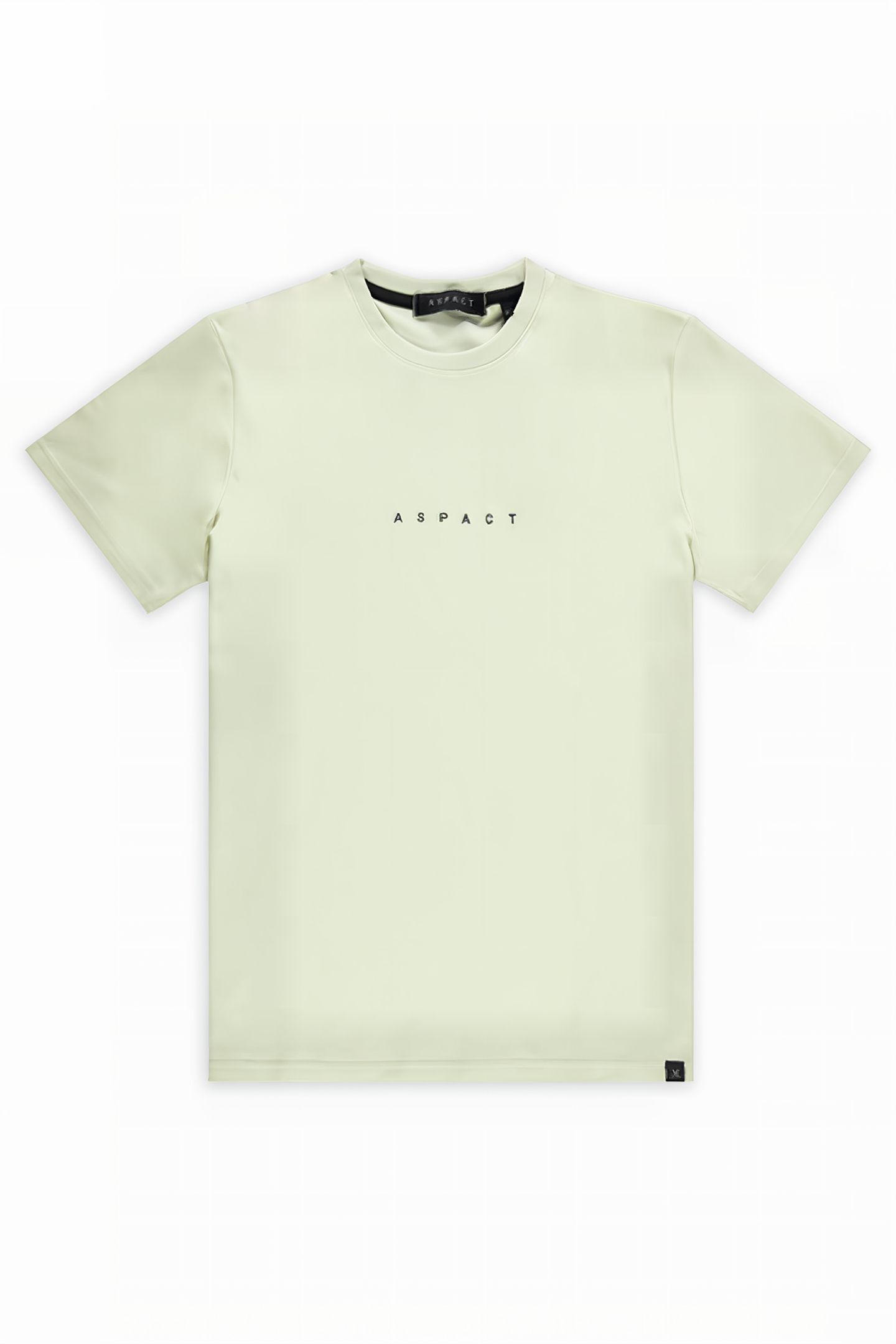 EMBROIDERY TEE AQUA 1