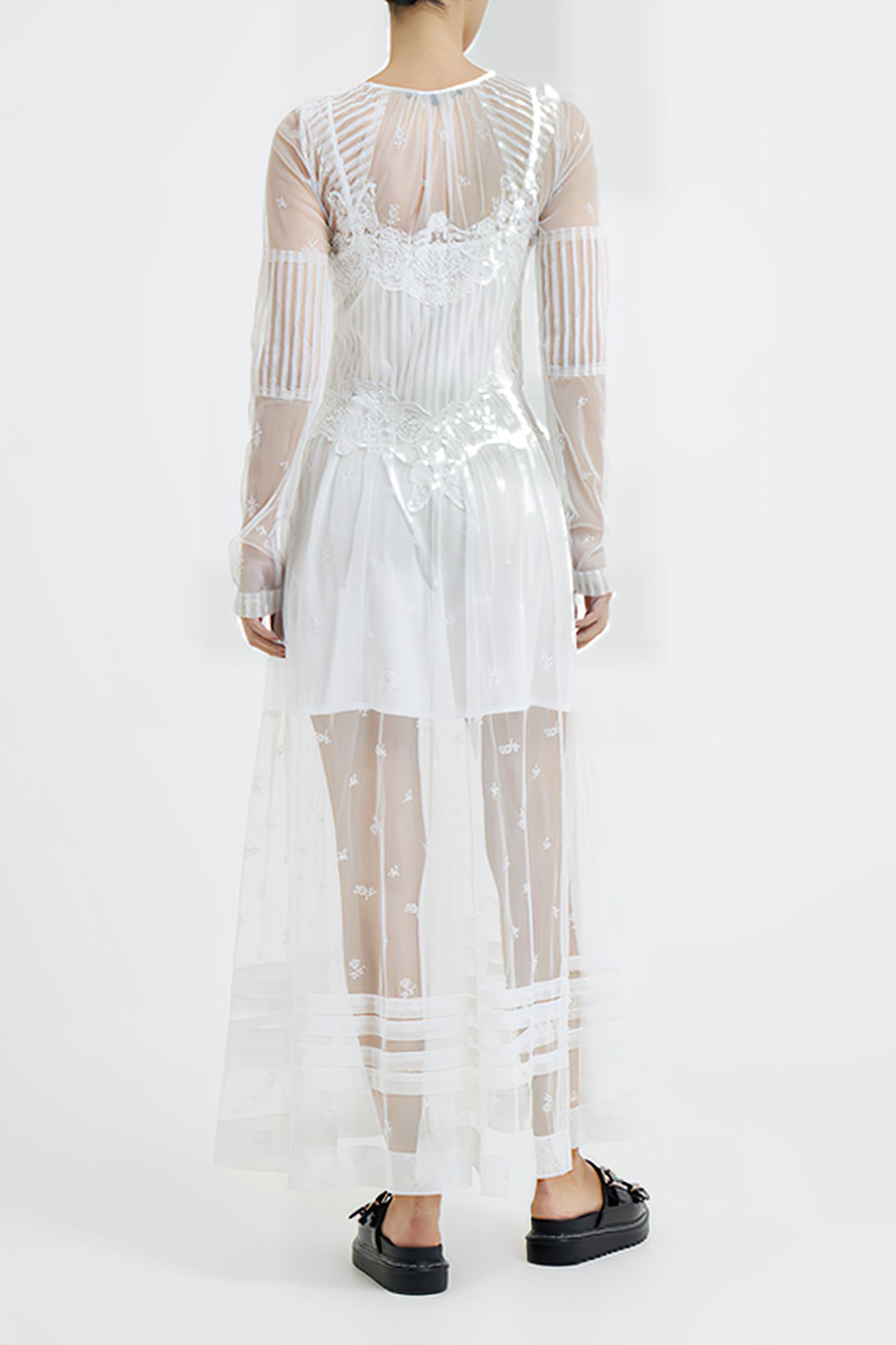 CHERISE LACE DRESS WHITE 2