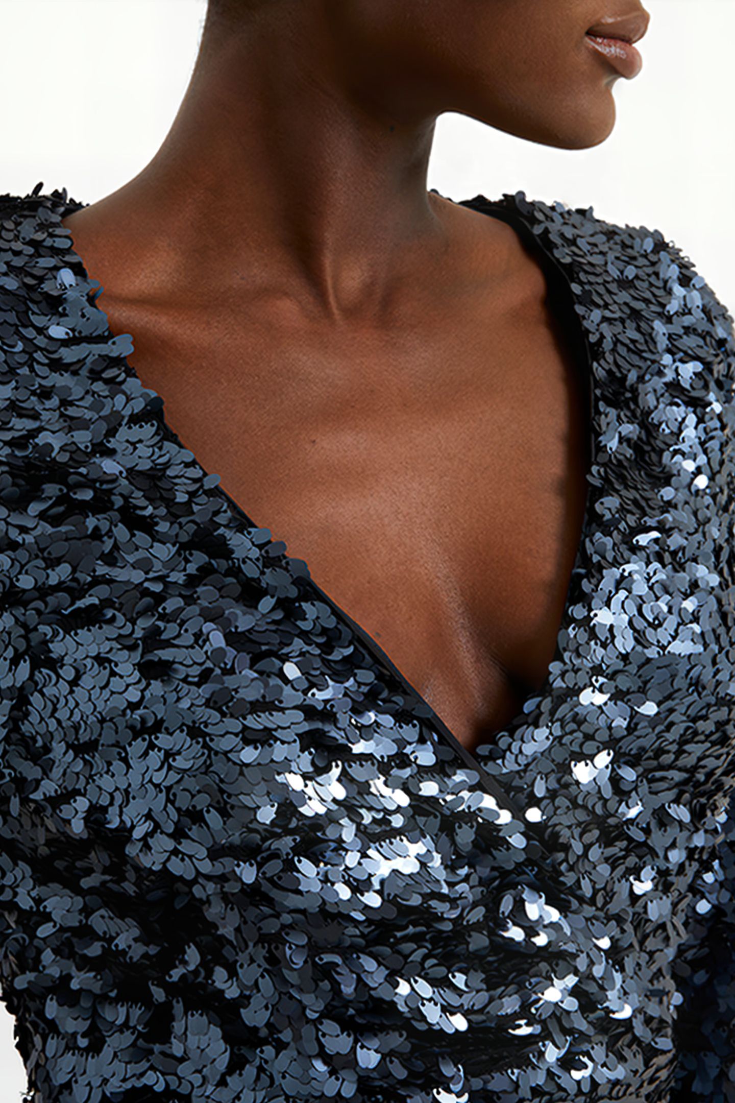 BISMA SEQUIN WRAP DRESS MISC. 4