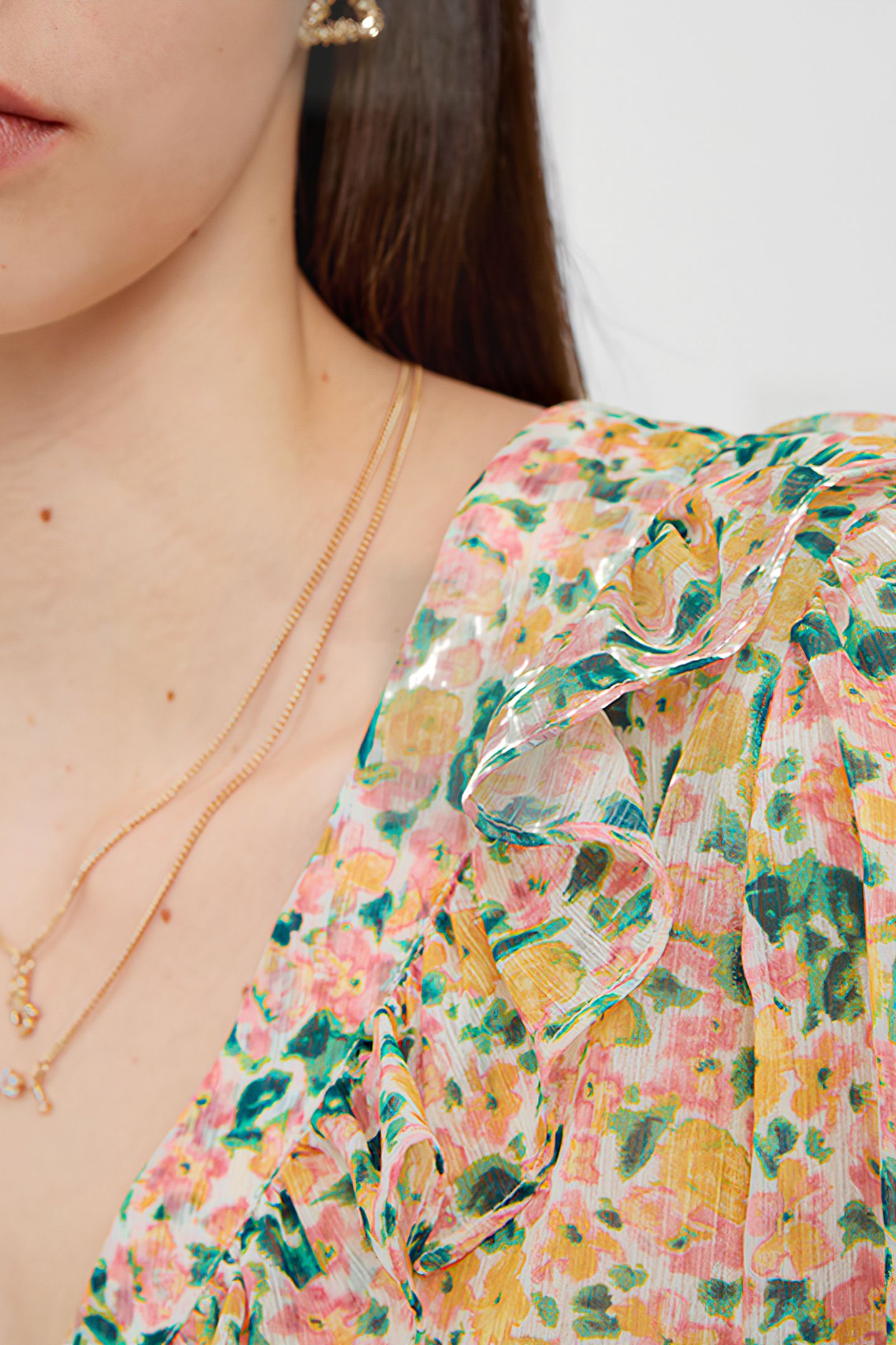 ALEEZIA HALLIE CRINKLE SHIRT GREEN 4