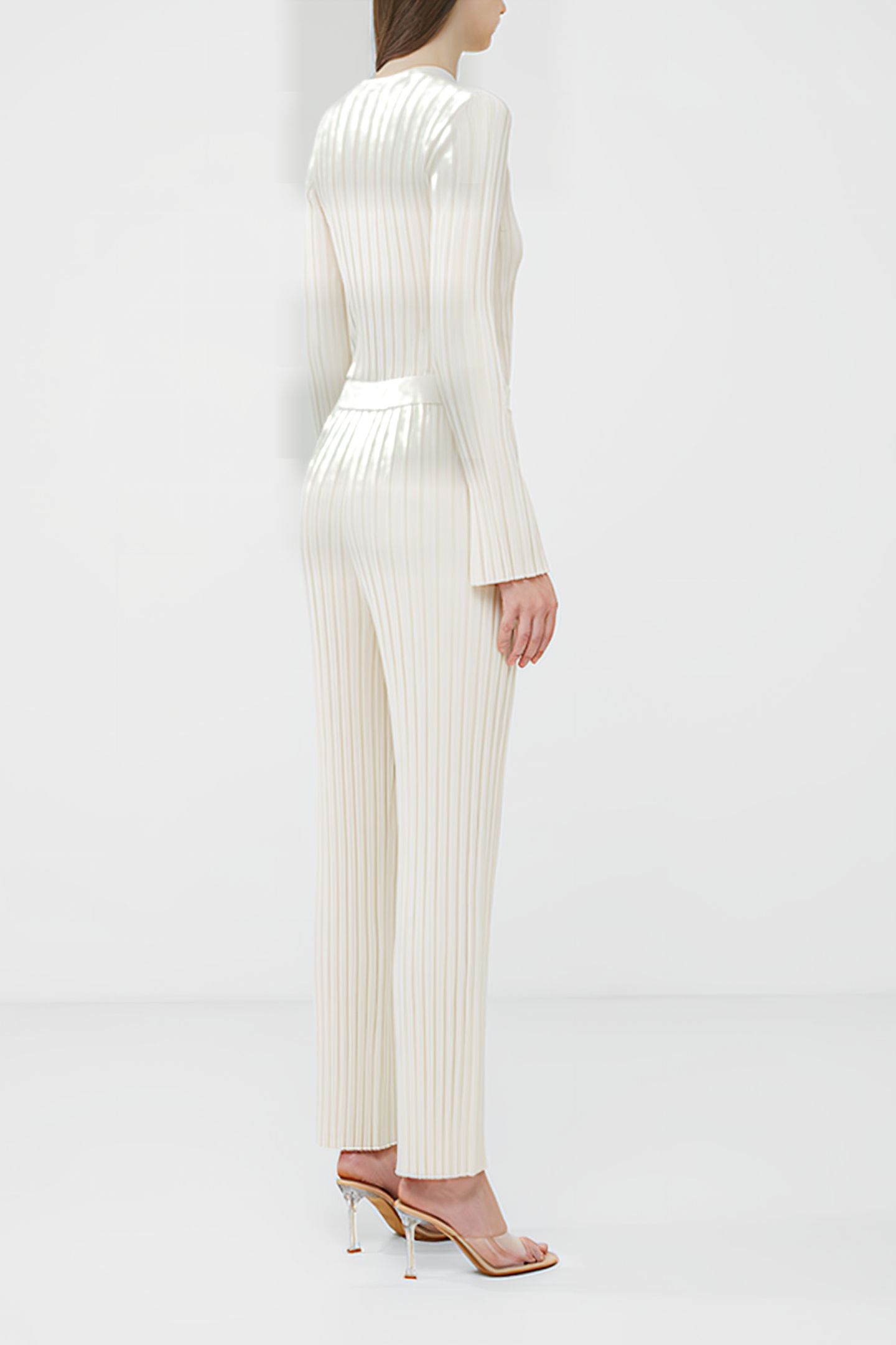 MINAR PLEATED TROUSER WHITE 6