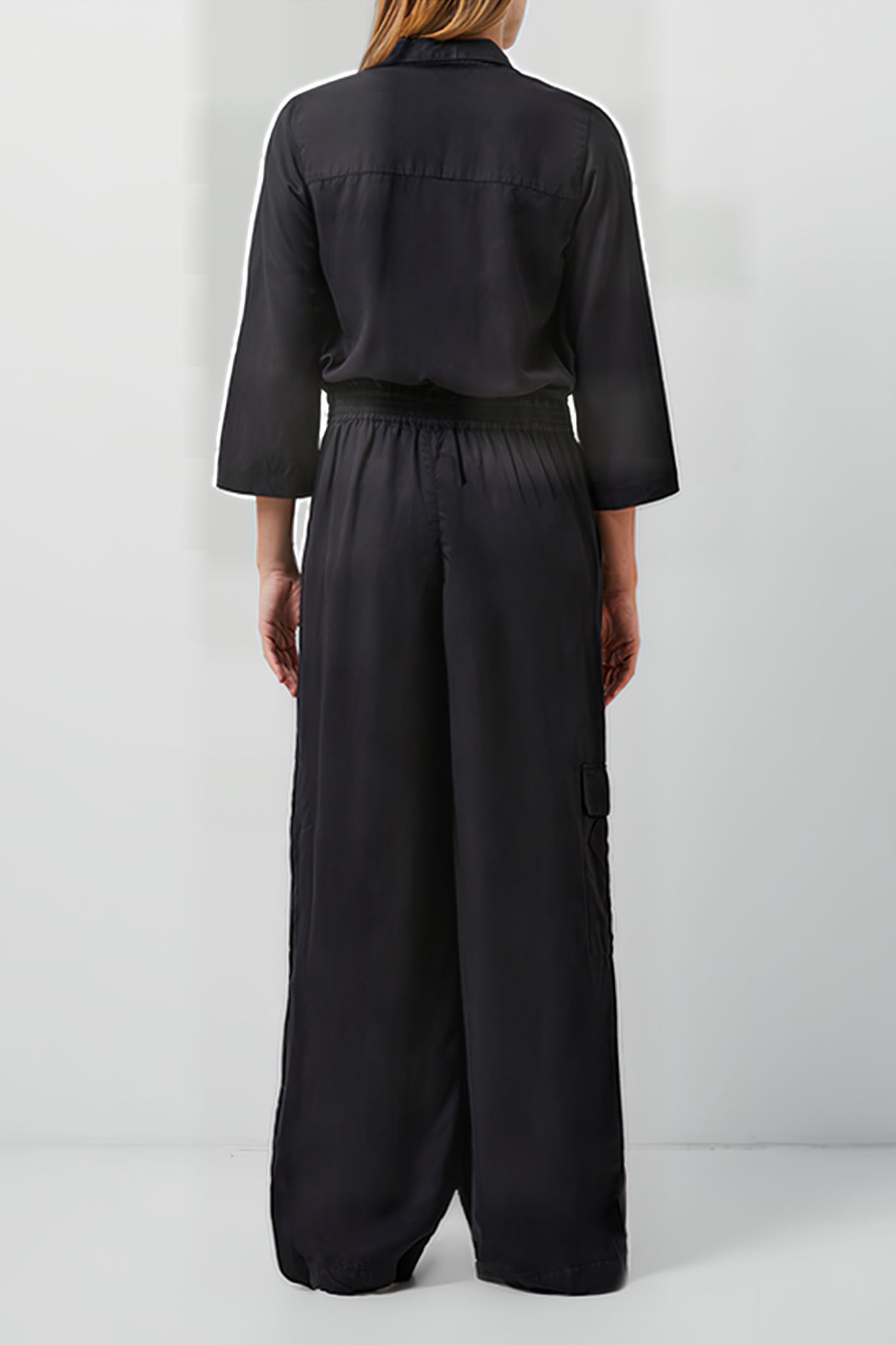 ELKIE TWILL JUMPSUIT BLACK 2