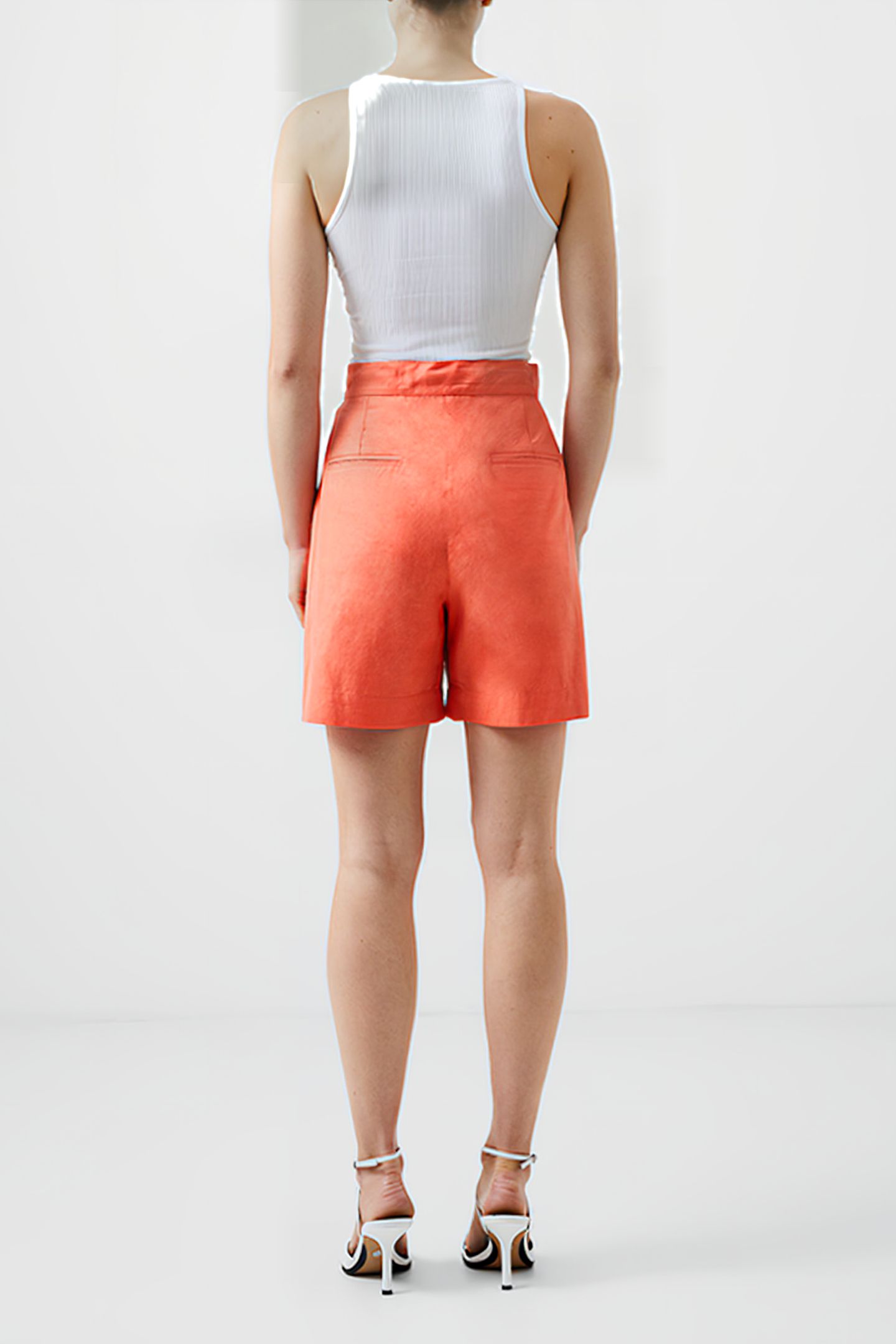 ALANIA CITY SHORT RED 8