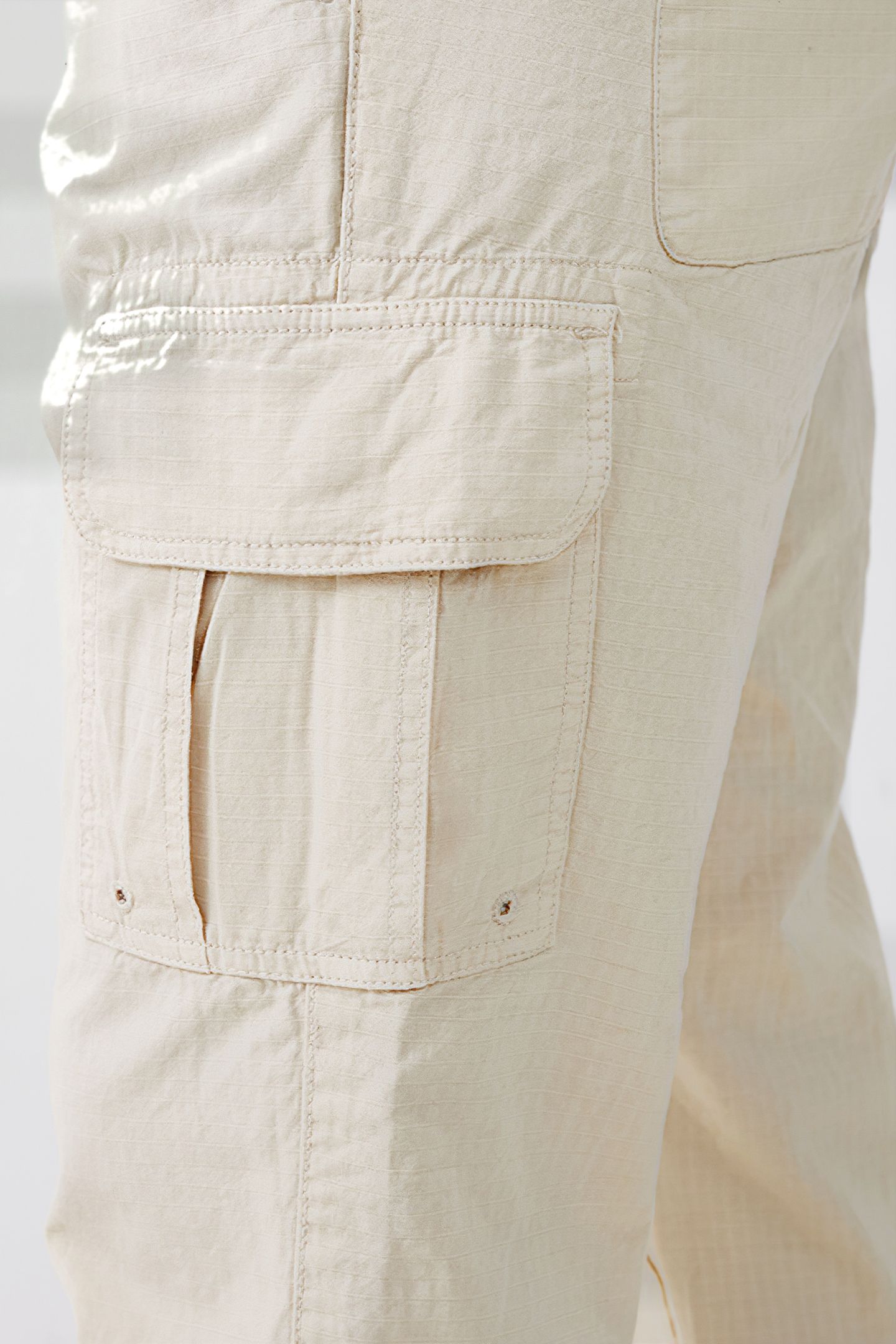 RIPSTOP CARGO TROUSERS BROWN 5