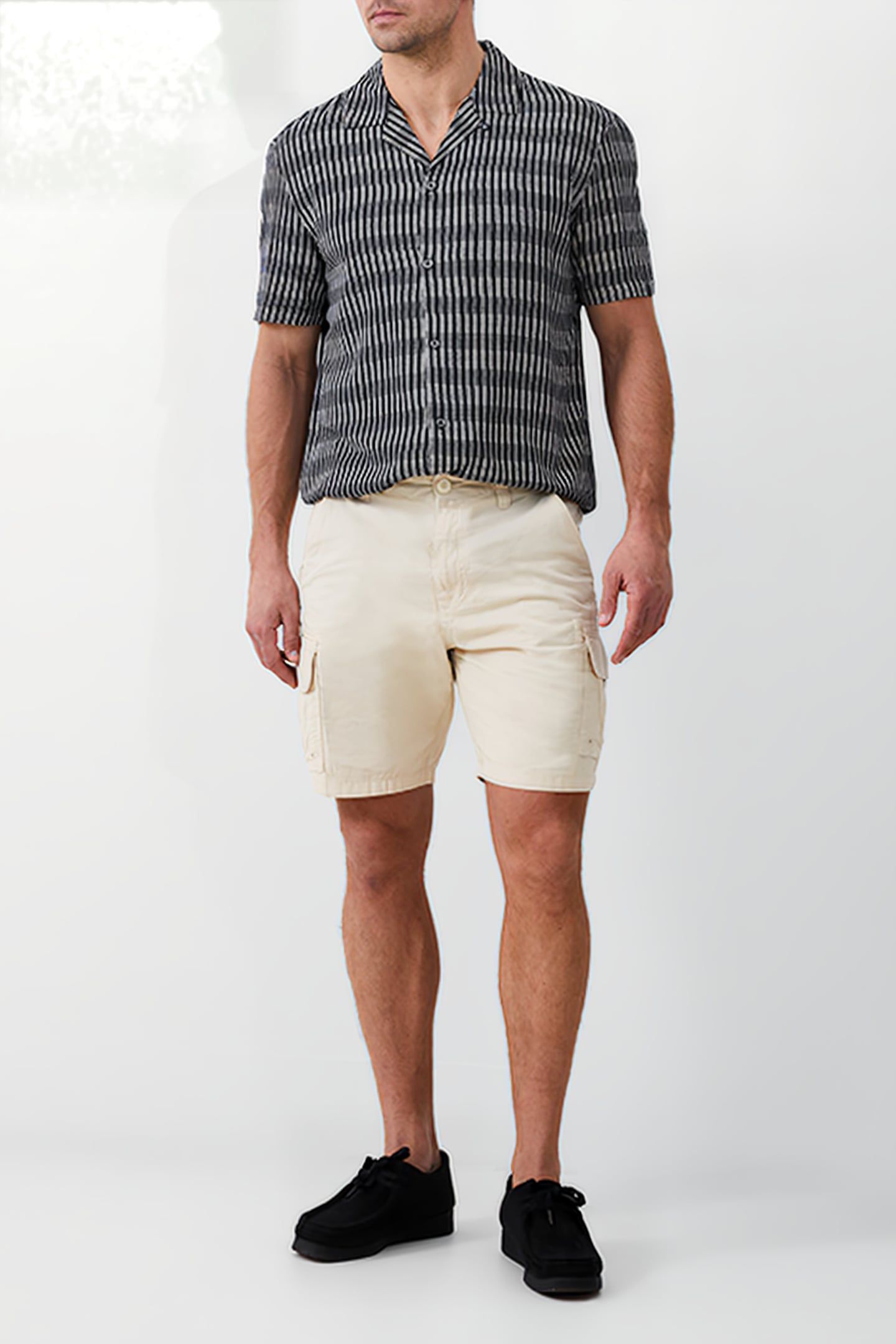 RIPSTOP CARGO SHORTS BROWN 1