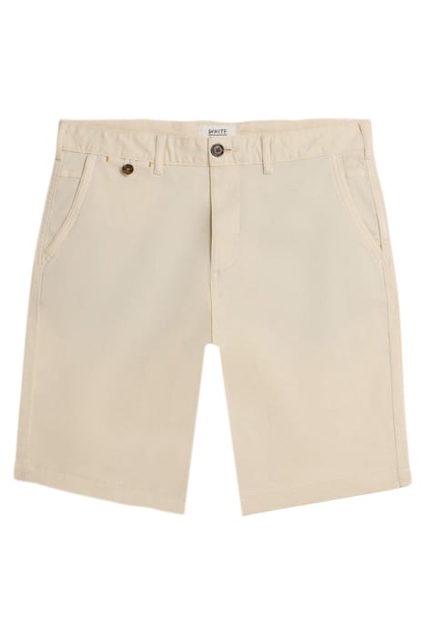 SUTTON CHINO SHORT NATURAL WHITE 3