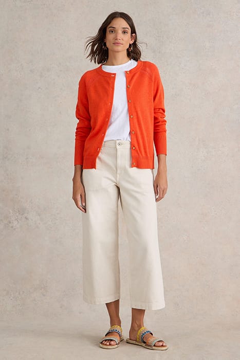 LULU CARDI BRIGHT RED 1