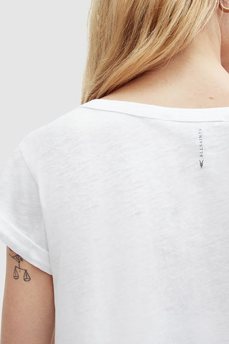 ANNA V TEE WHITE 6