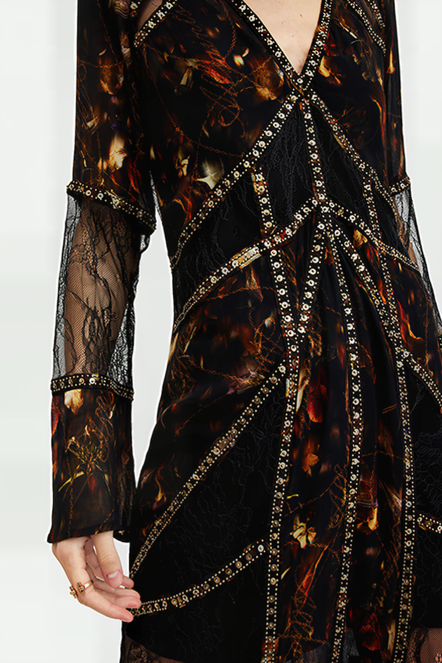 BRYN EMB DRESS KATERI BLACK 7