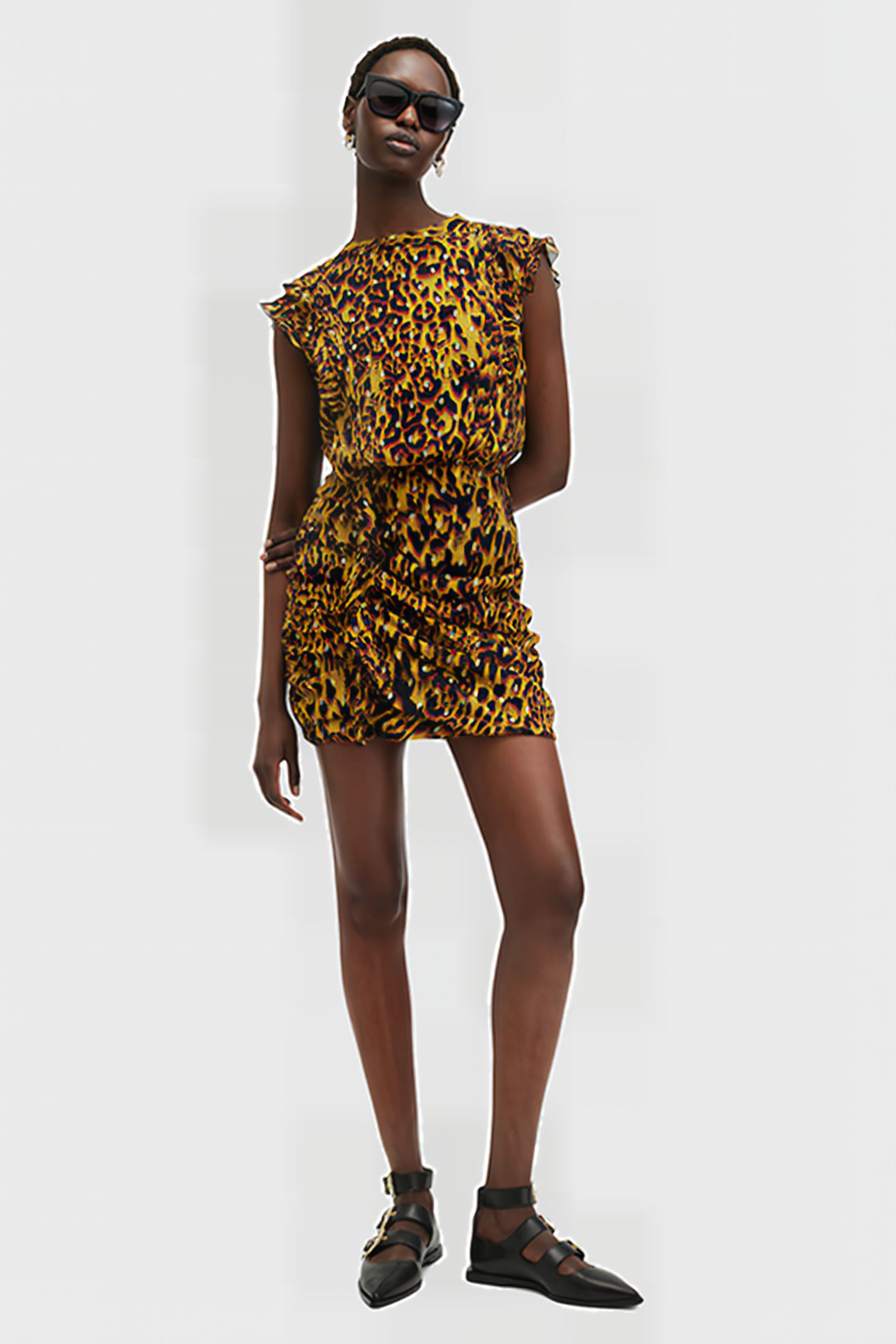 HALI DRESS TERESA DEEP YELLOW 3