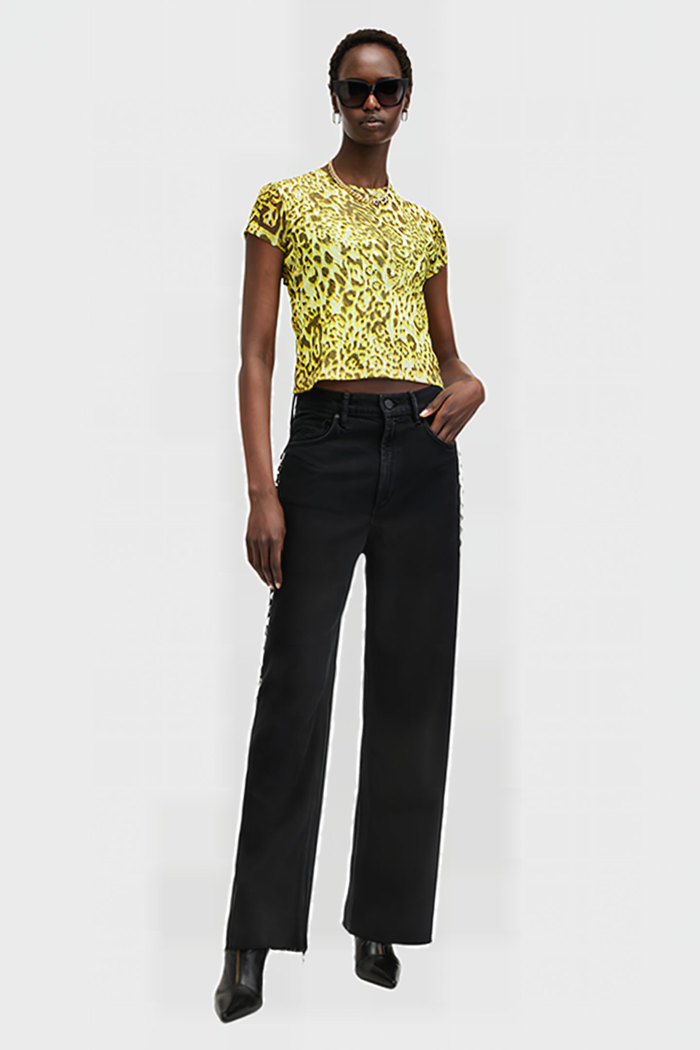 ELLIE MESH TEE TERESA LIME GREEN 3