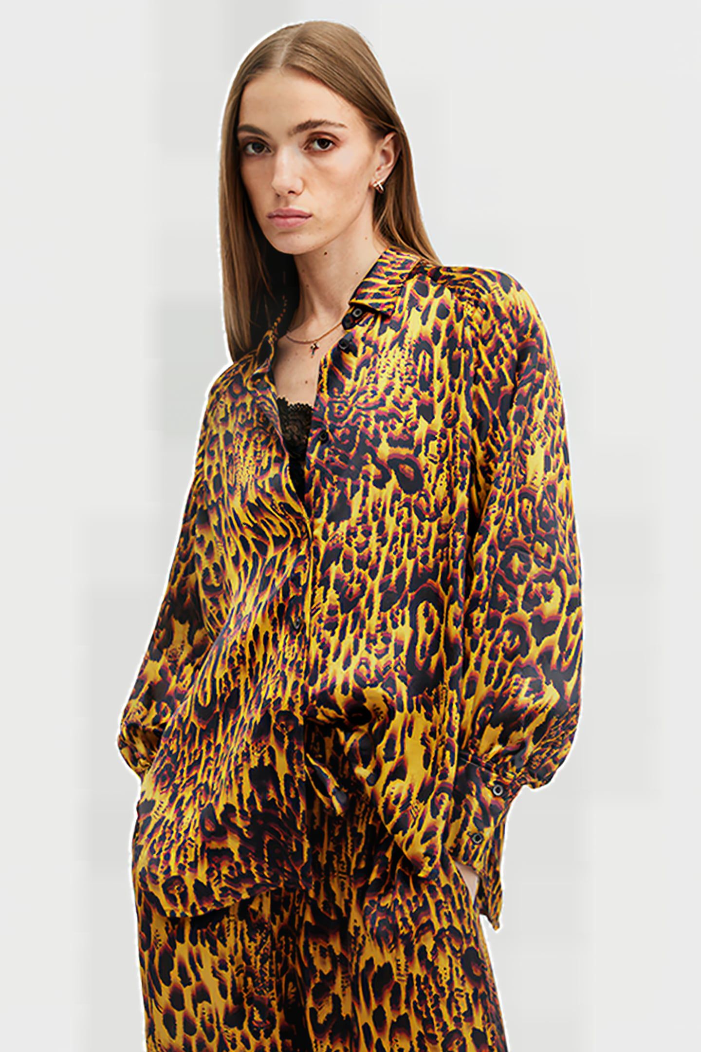 OANA SHIRT TERESA DEEP YELLOW 1