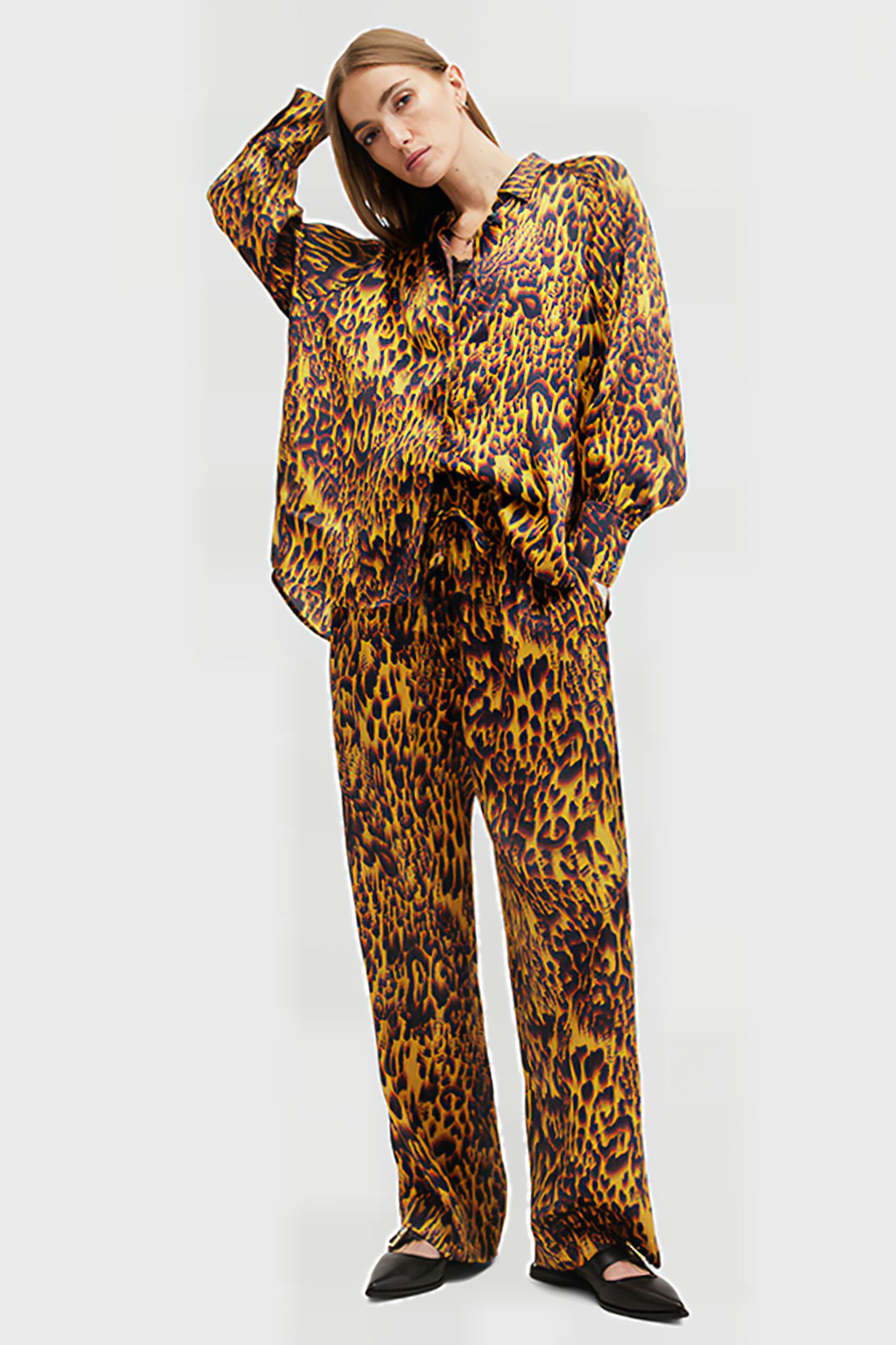 OANA SHIRT TERESA DEEP YELLOW 3