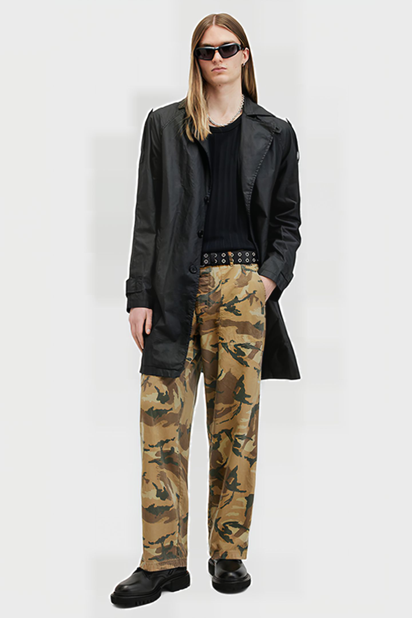 GASPAR TROUSER CAMO BROWN 7