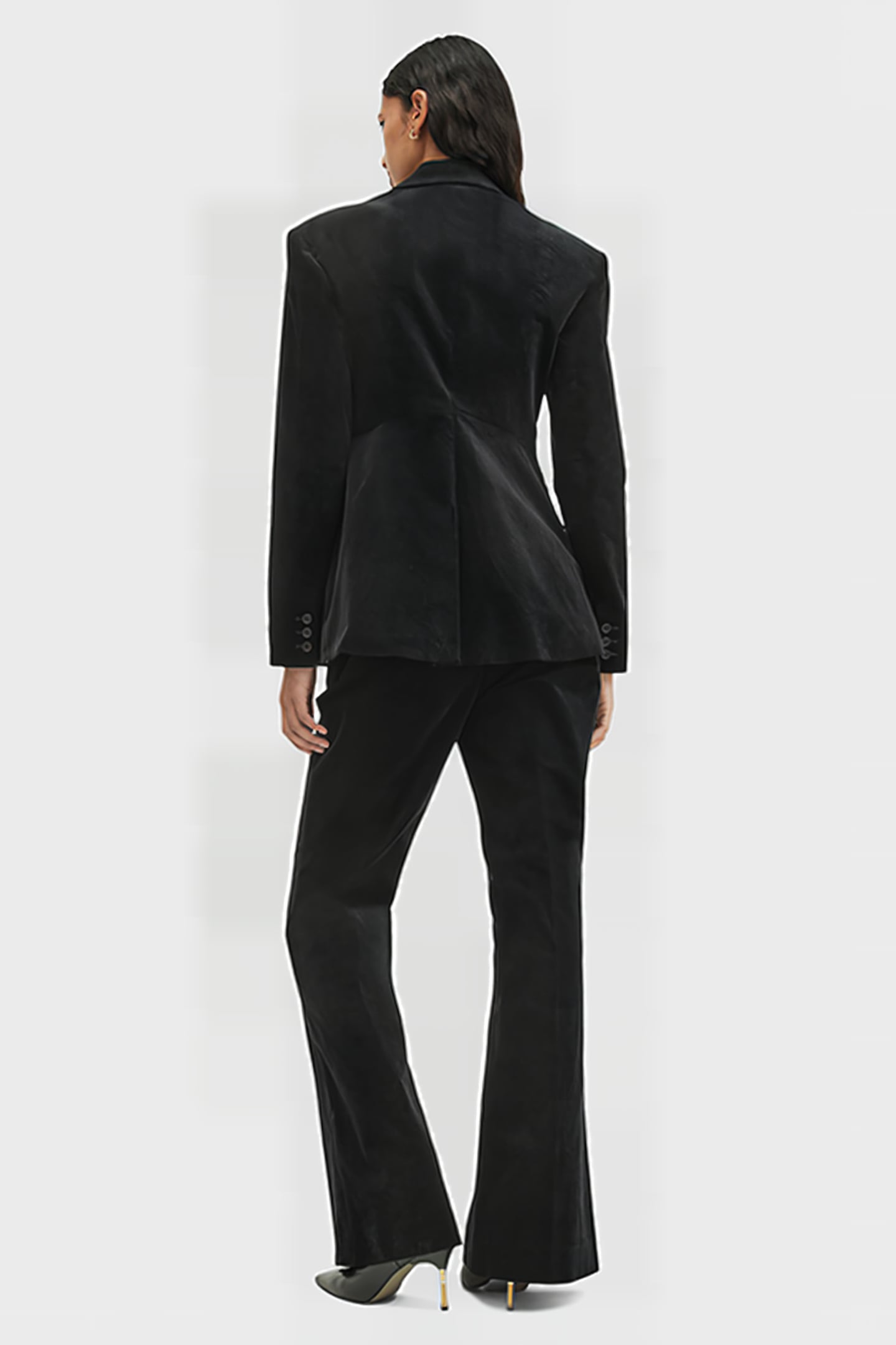 SEVENH CORD TROUSER BLACK 4