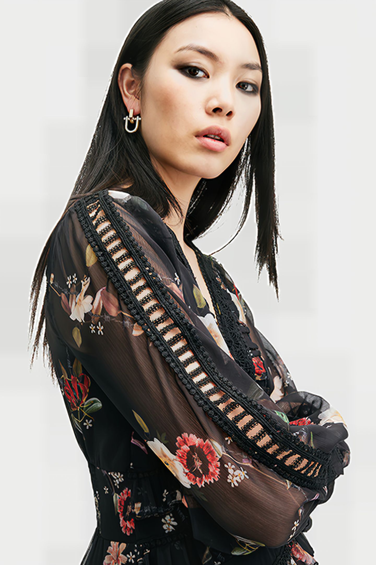 ZORA MIDI DRESS UNITY BLACK 5
