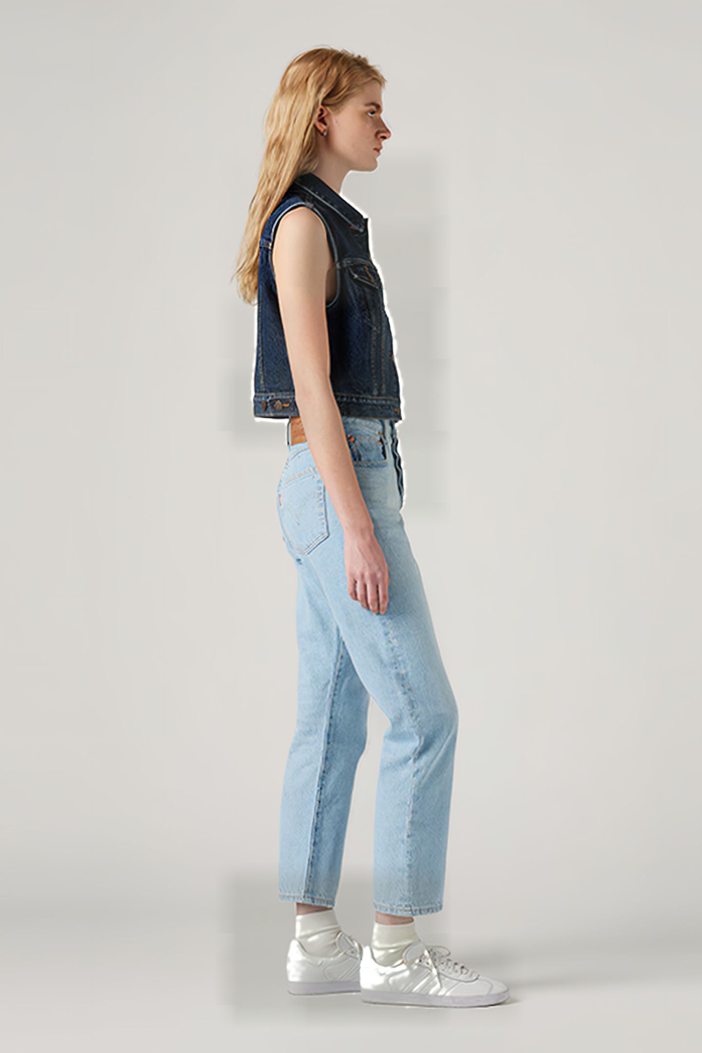 501 STRAIGHT JEANS BLUE 5