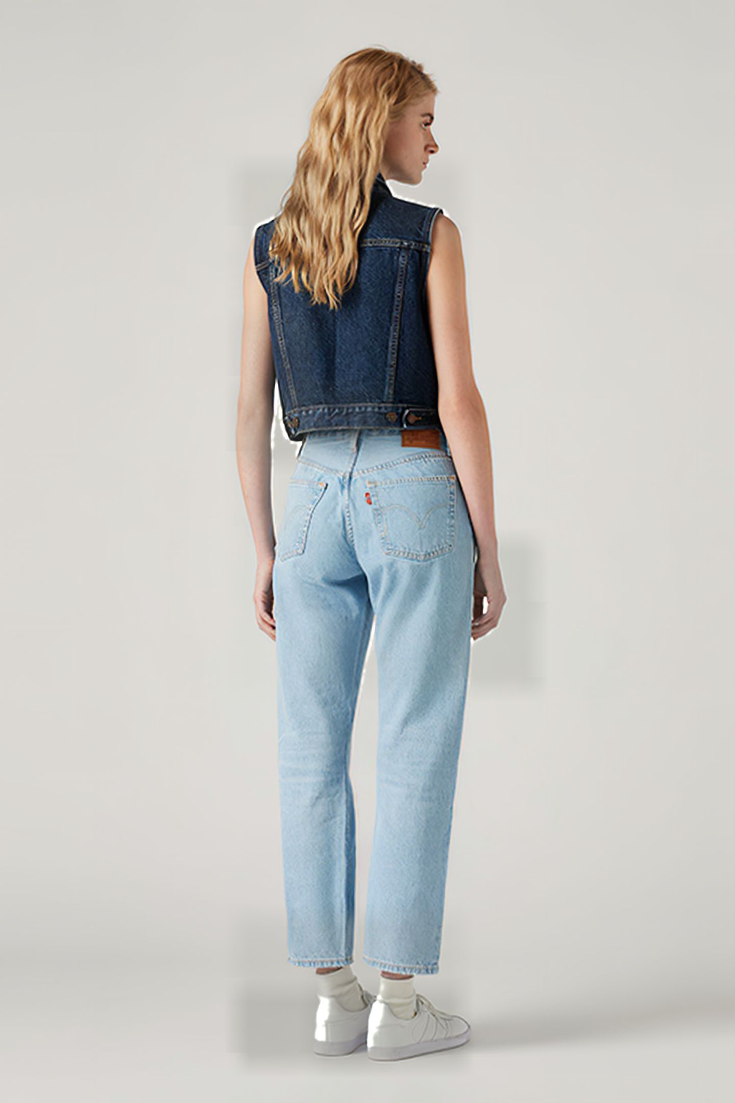 501 STRAIGHT JEANS BLUE 2
