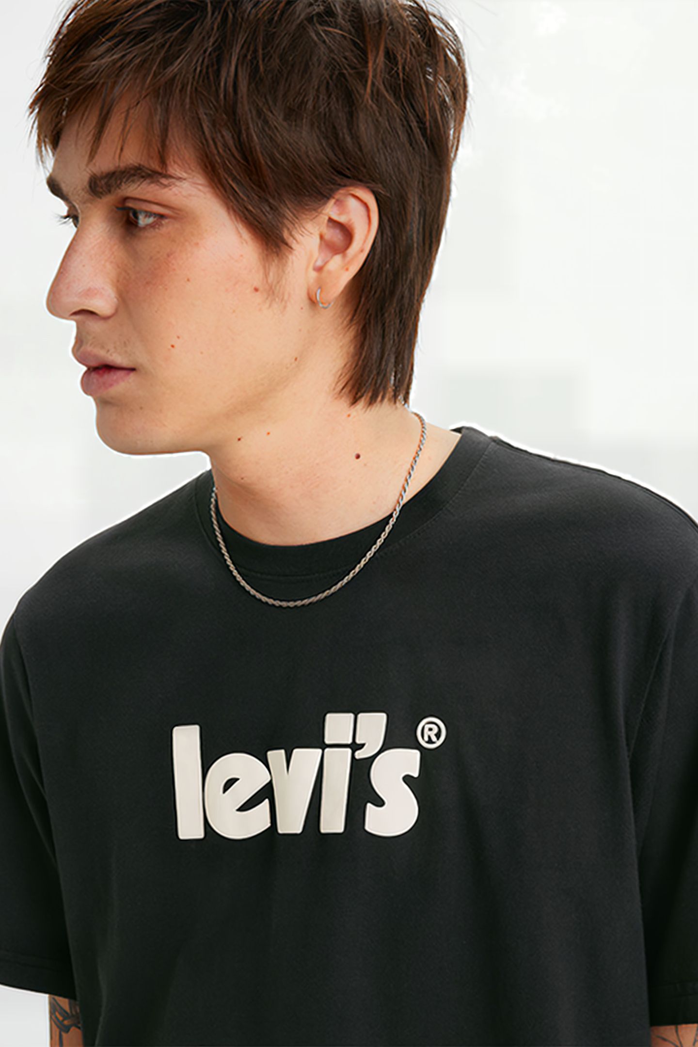 SS PRINTED T-SHIRT BLACK 6