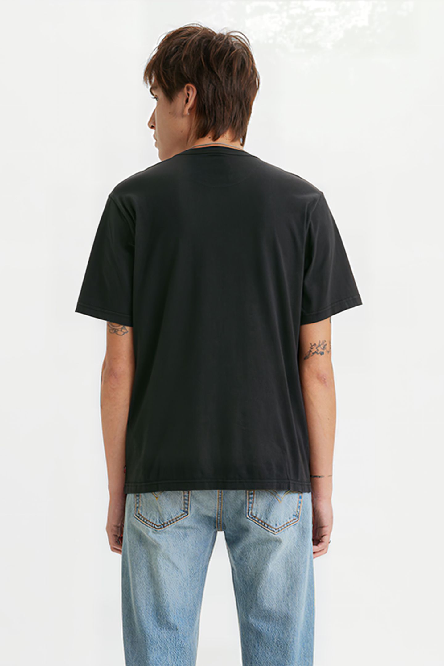 SS PRINTED T-SHIRT BLACK 2