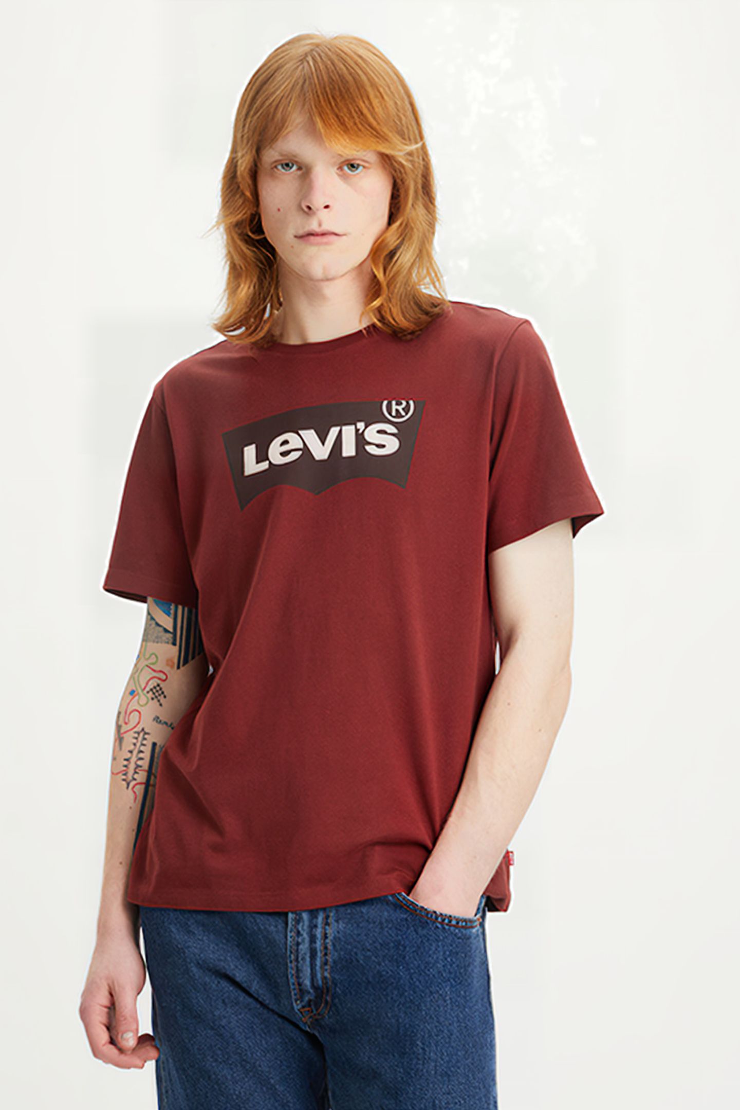 GRAPHIC PRINTED T-SHIRT RED 1