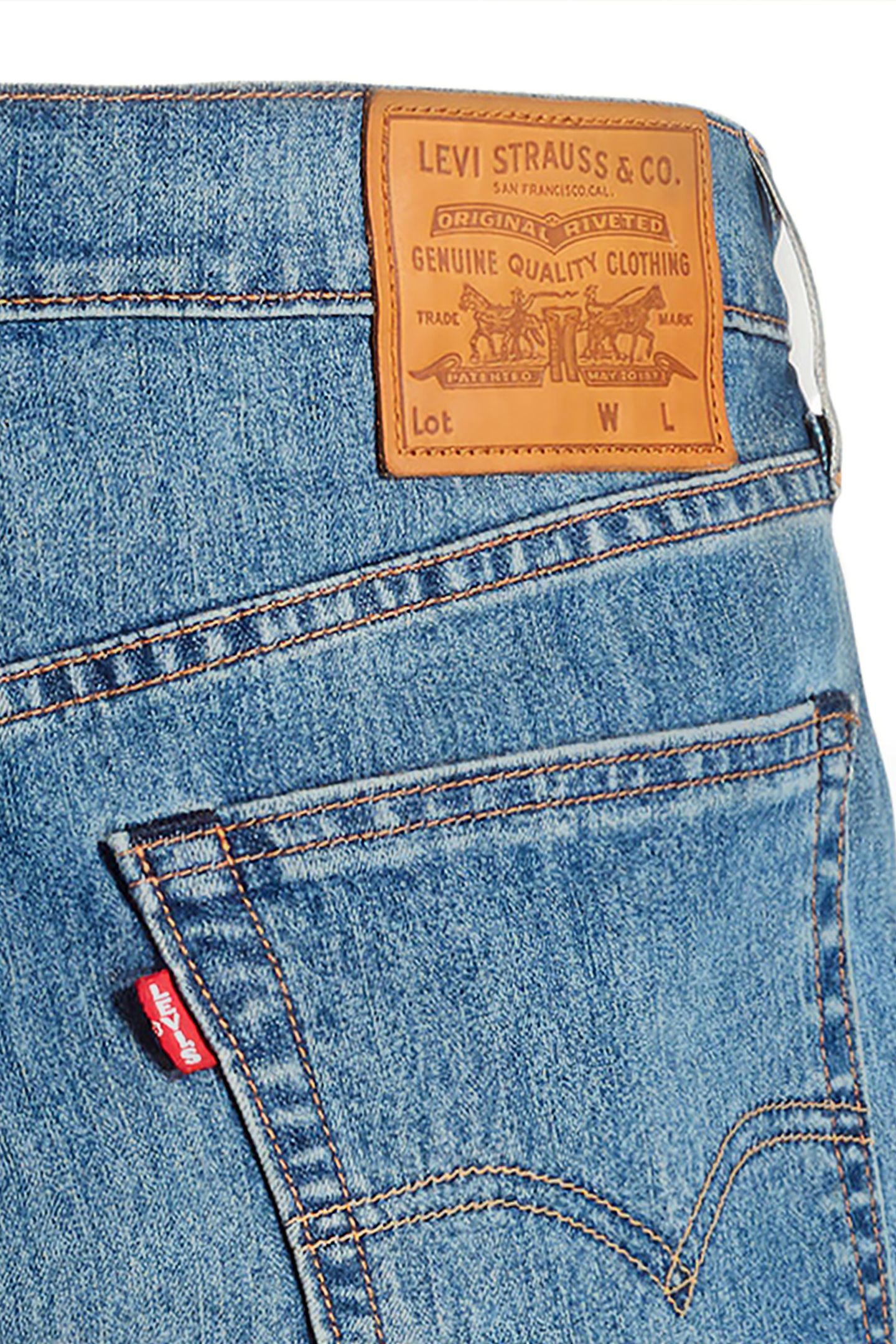 405 DENIM SHORT BLUE 8