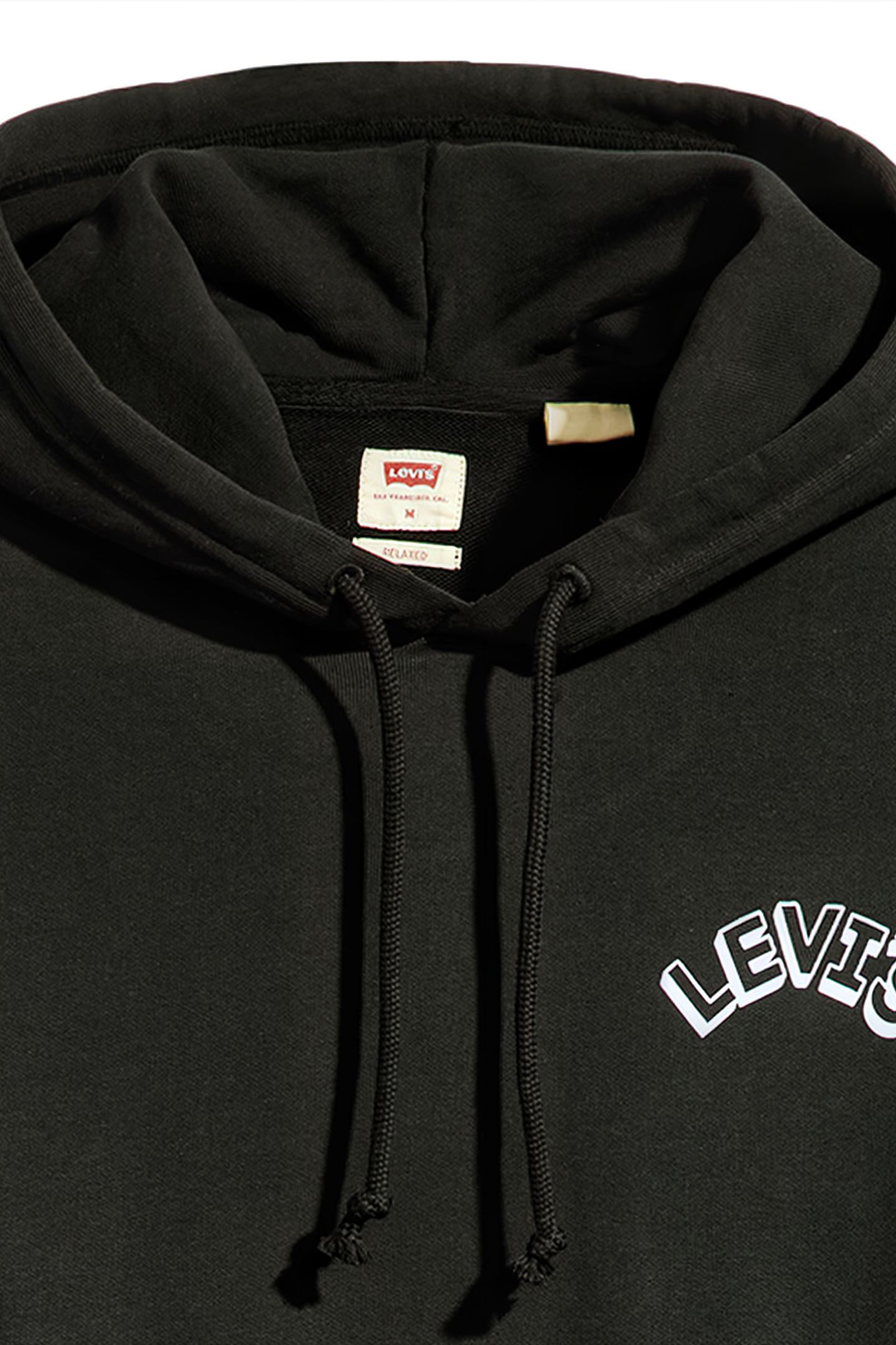 RELAXED JEANS HOODIE BLACK 6
