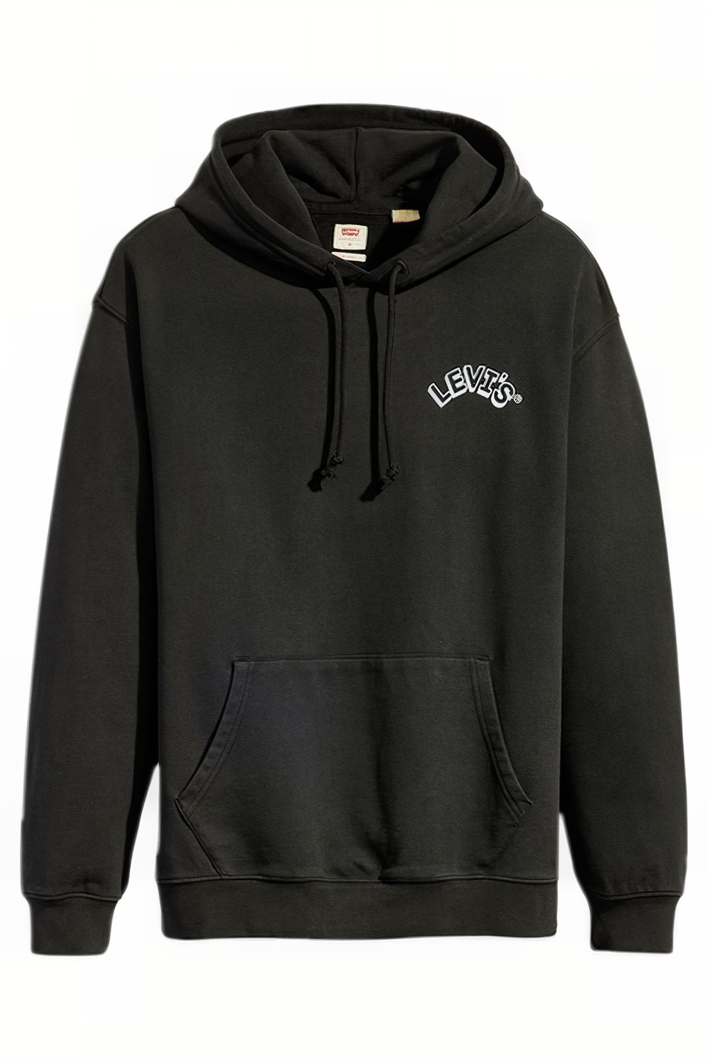 RELAXED JEANS HOODIE BLACK 3