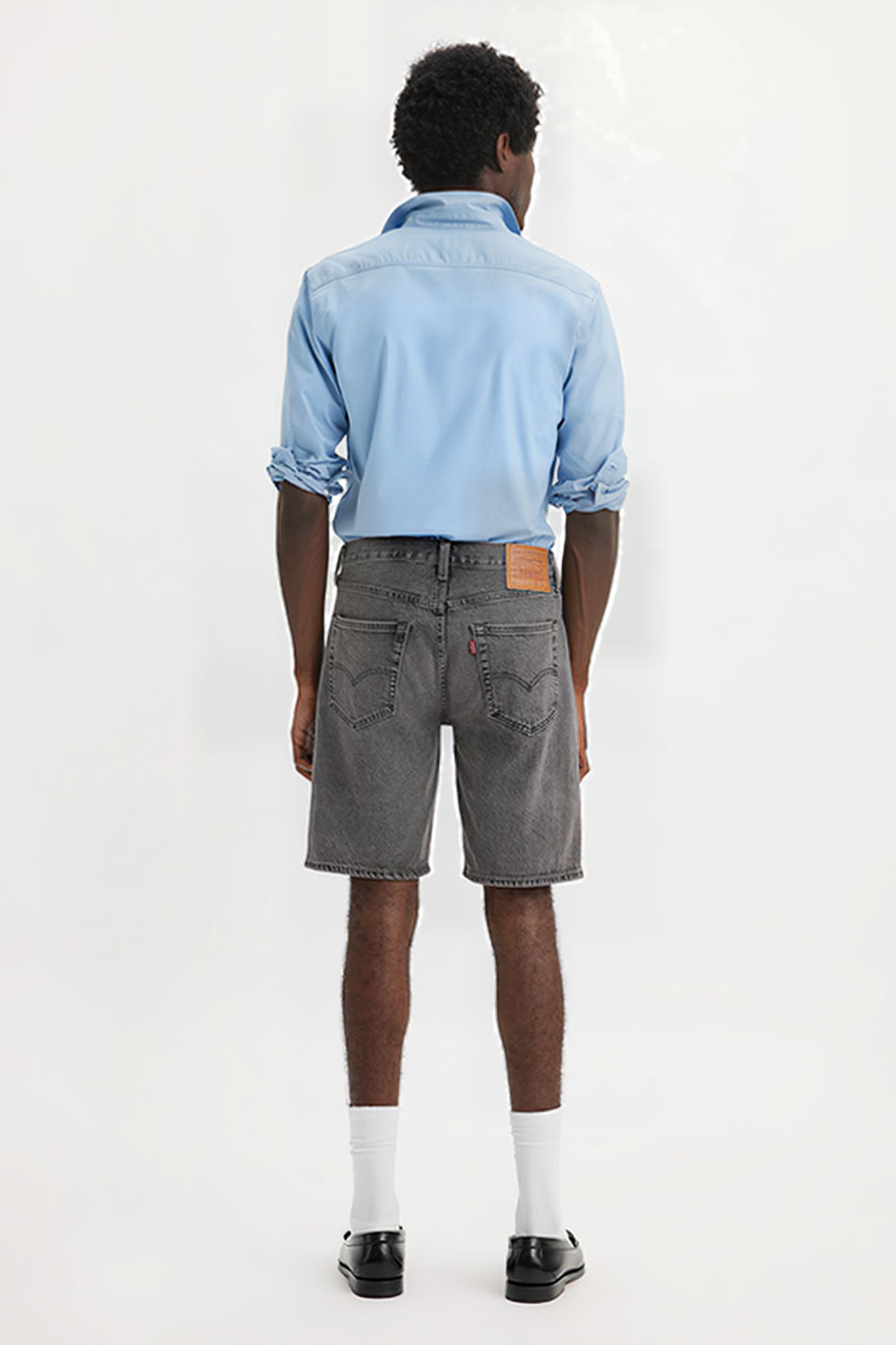 501 DENIM SHORT GREY 2