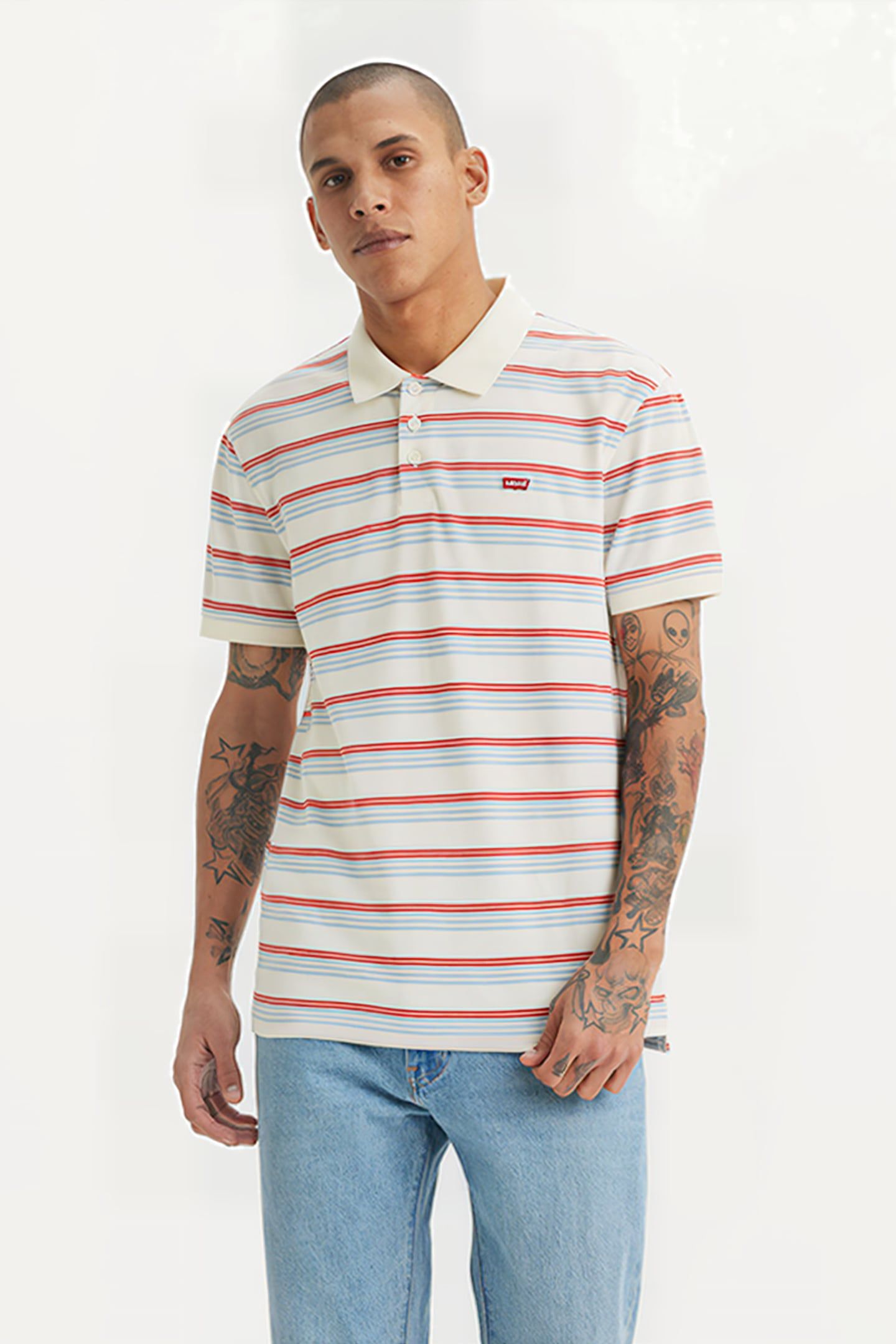LEVIS POLO SHIRT WHITE 1