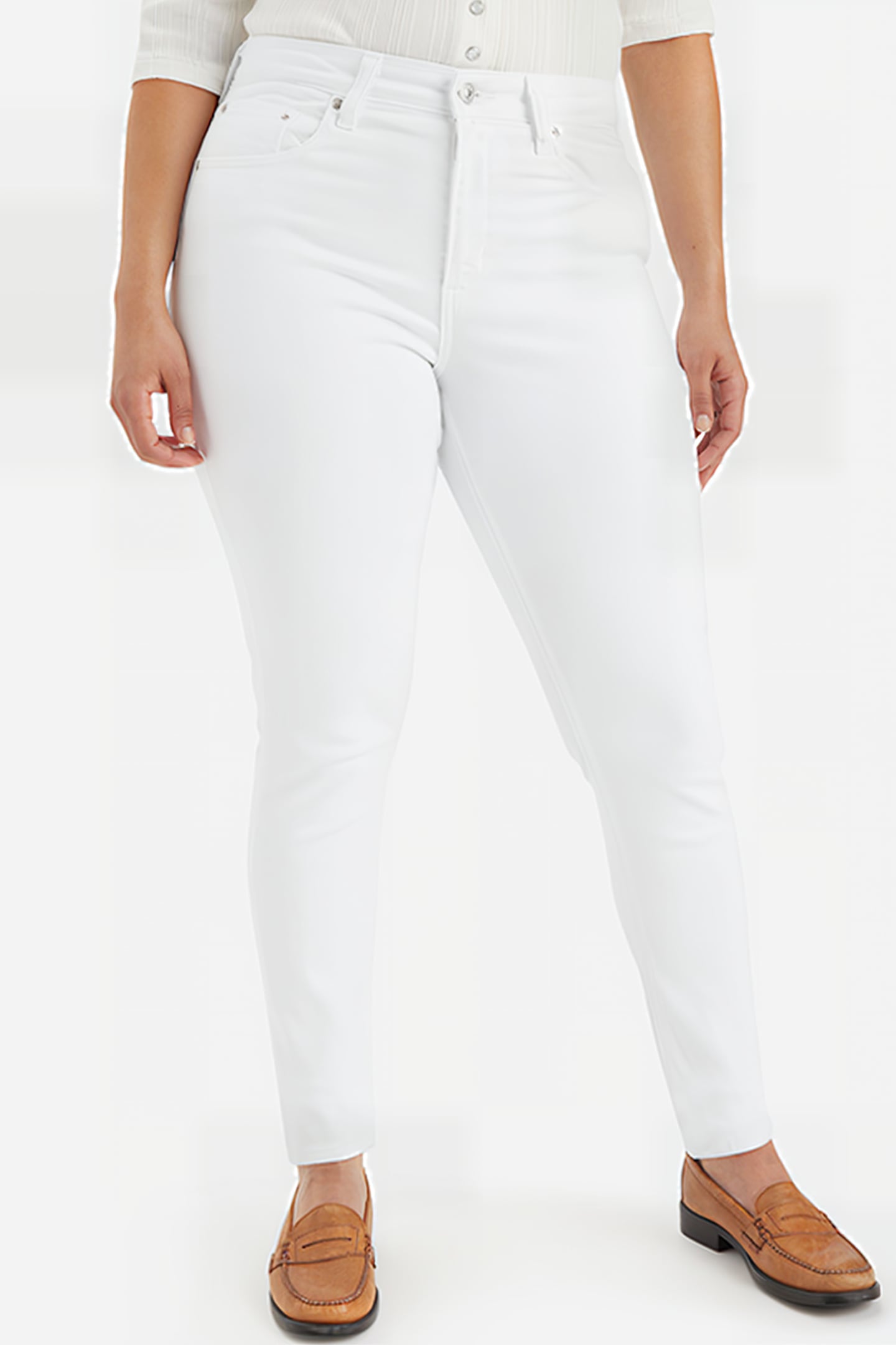 721 SKINNY JEANS WHITE 1