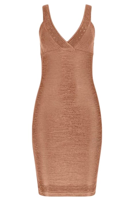 MARCIANO BY GUESS WILLA BANDAGE DRESS COPPER MULTI 4
