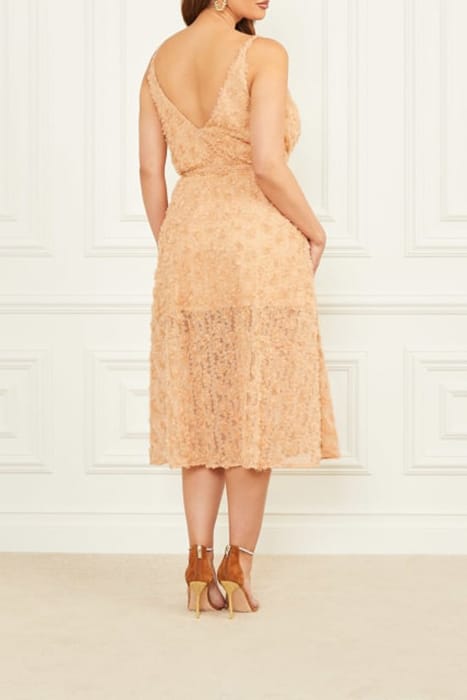 MARCIANO BY GUESS ROSIE DRESS SMOOTH ALMOND 3