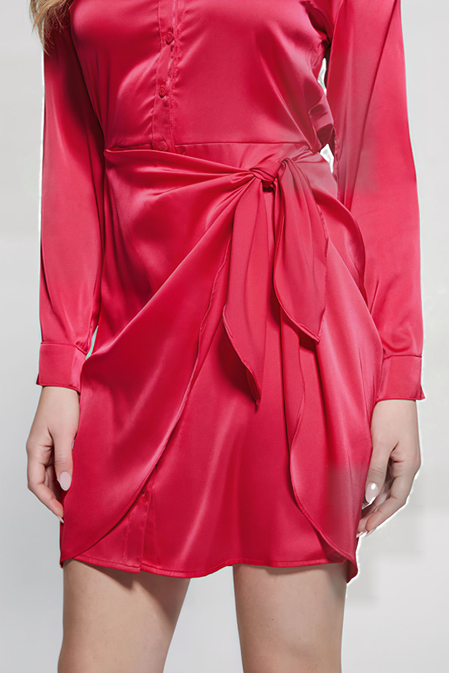GUESS ECO ES LS ALYA DRESS KARMA PINK 5