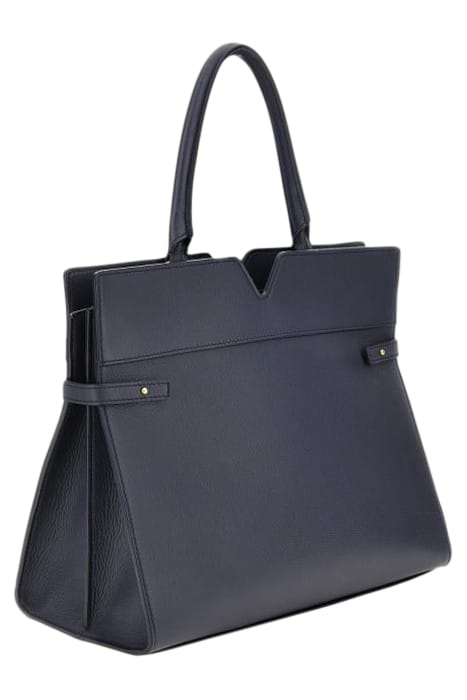 MARCIANO BY GUESS MEDIUM SATCHEL CONTR GALAXY BLUE HANDBAG A 3