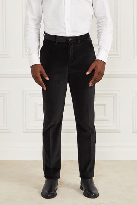 MARCIANO BY GUESS WARREN SMOKING PANT JET BLACK SUIT 1