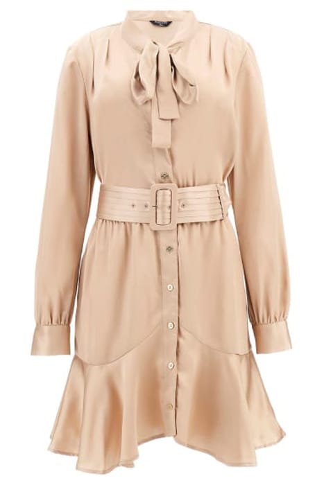MARCIANO BY GUESS DIANNE DRESS FAWN TAUPE 4