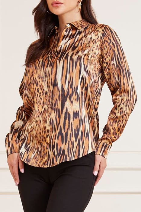 MARCIANO BY GUESS THE ICON BLOUSE PRINT PURFECTION PRINT 1