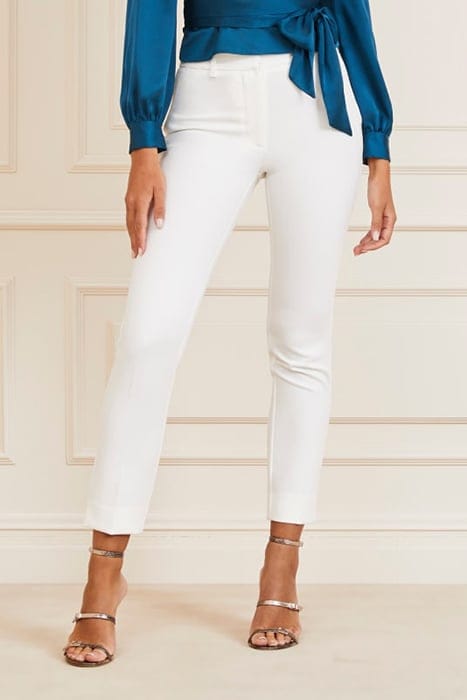 MARCIANO BY GUESS SHELLY PANT NEW PALE STRAIGHT PEARL 1
