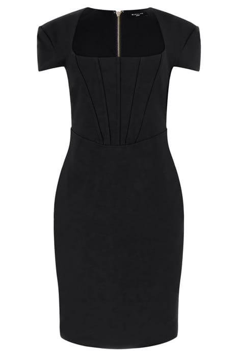 MARCIANO BY GUESS KYLE CORSET DRESS JET BLACK 3