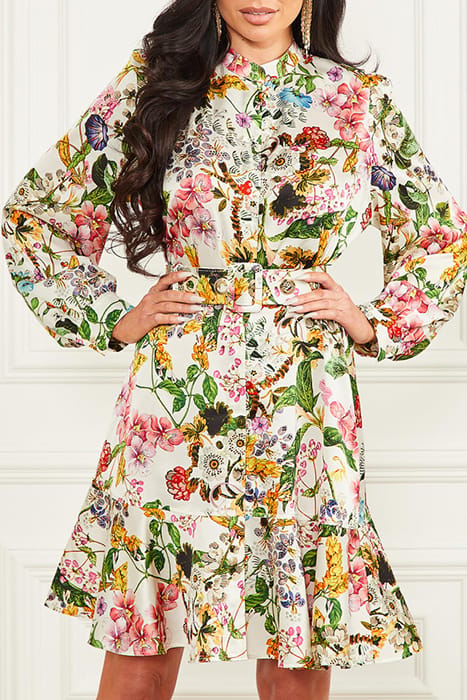 MARCIANO BY GUESS BLAIR DRESS BOTANICAL GARDEN PRINT 1