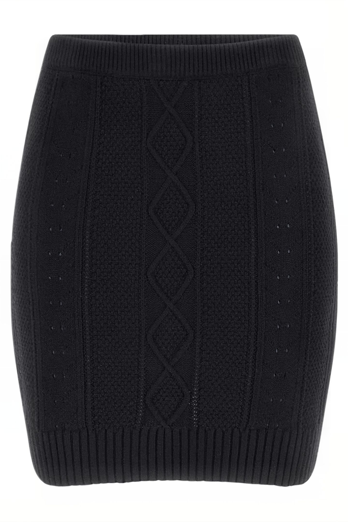 GUESS ECO BRIELLE SKIRT SWTR JET BLACK A996 4