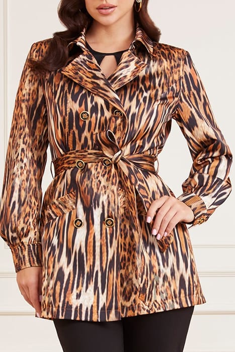 MARCIANO BY GUESS PURFECTION TRENCH PRINT 1