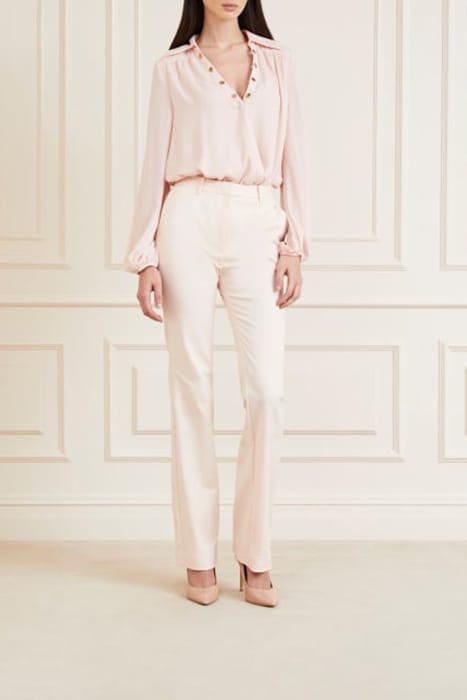 MARCIANO BY GUESS FRANCA FLARE PANT BLUSH BREEZE 3