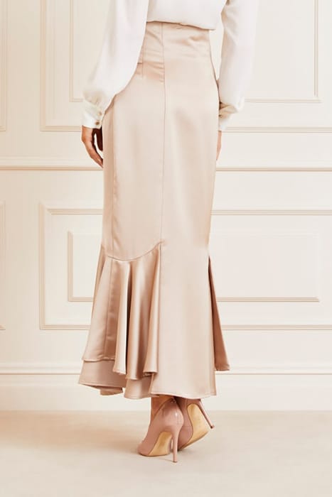 MARCIANO BY GUESS GABRIELLE SKIRT FAWN TAUPE 2