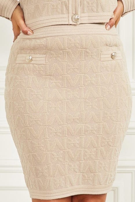 MARCIANO BY GUESS PENELOPE ALLOVER M C FAWN TAUPE 6