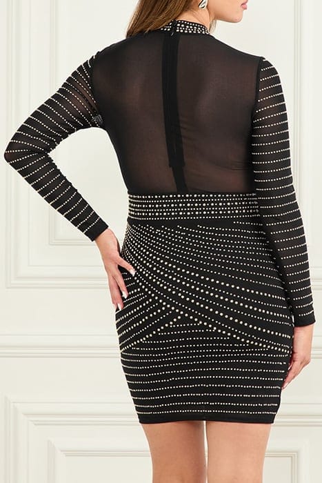 MARCIANO BY GUESS STELLA DRESS JET BLACK 4