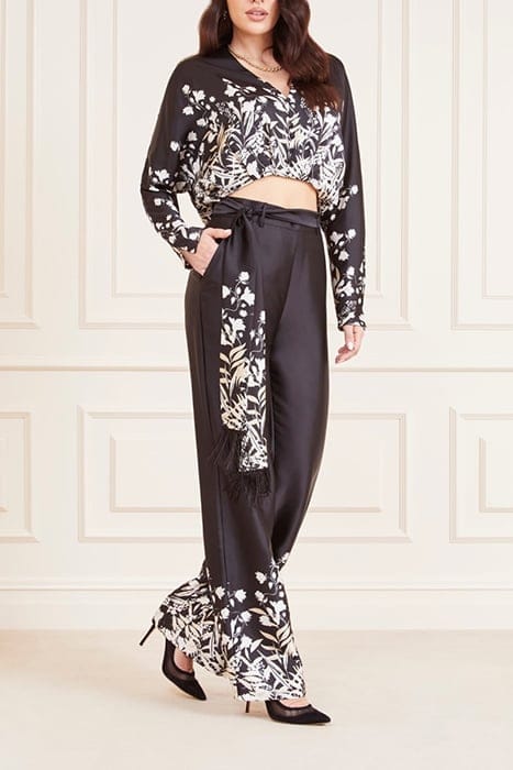 MARCIANO BY GUESS ERIN PANT SHADOWLANDS BLACK 6