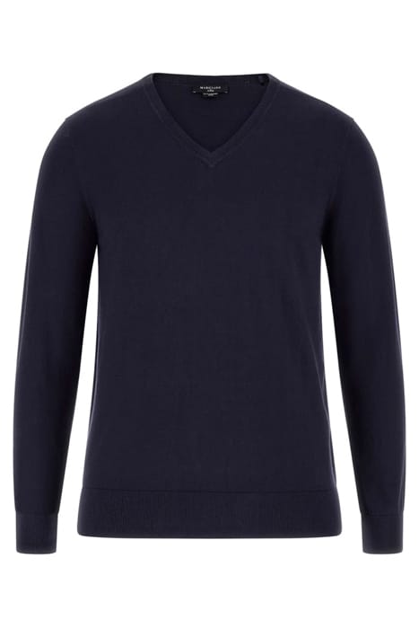 MARCIANO BY GUESS ESSENTIAL NECK GAR SMART SWEATER BLUE 4