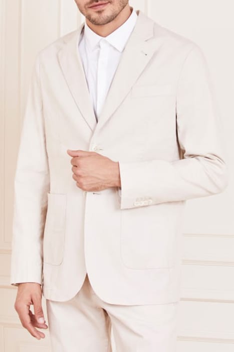 MARCIANO BY GUESS WILT PATCH PKTS NEUTRAL BLAZER MILK 5